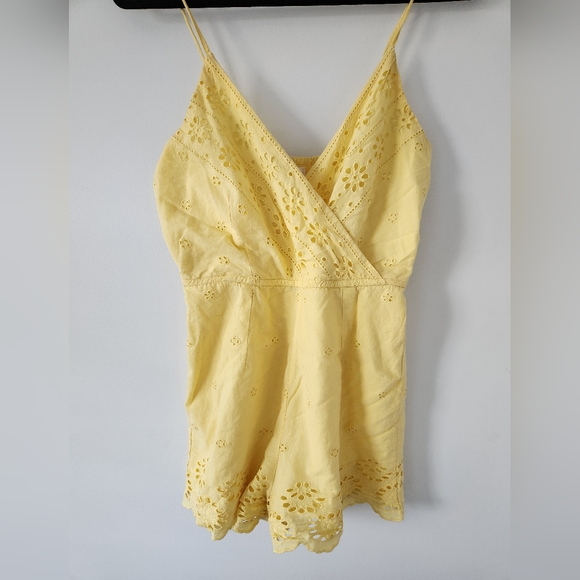 Japna Pants - Japna Yellow Romper Small